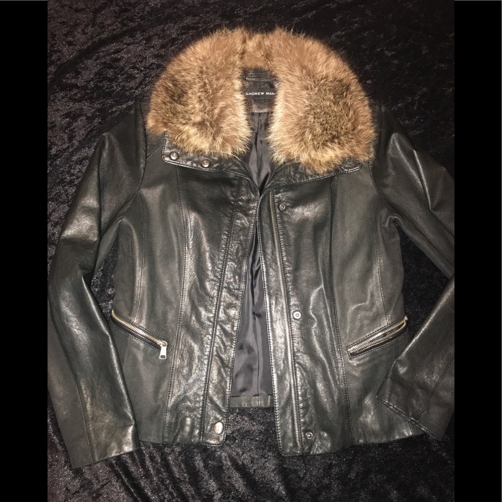 Andrew Marc 100% leather Jacket